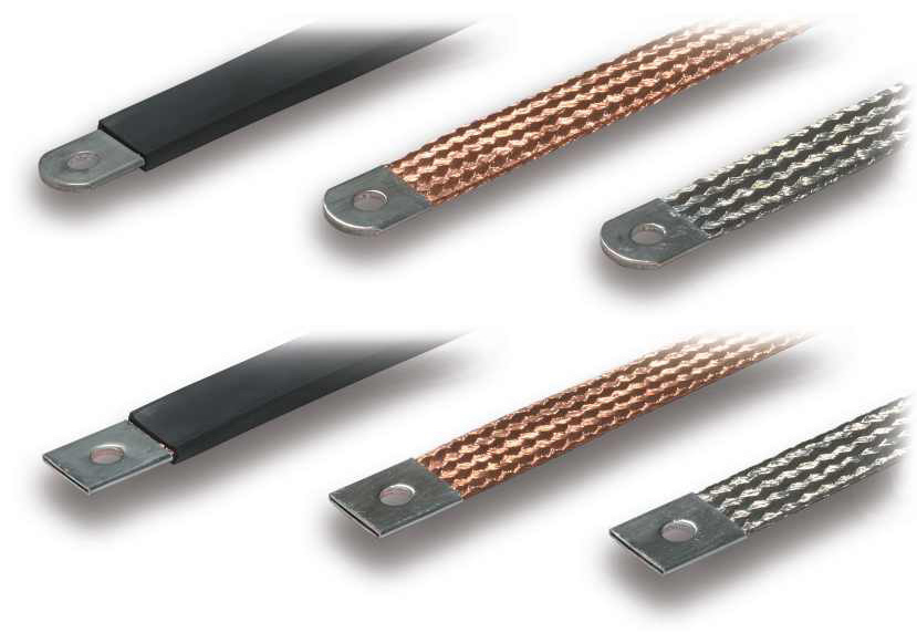 Earthing tapes - Grounding connectors - Copper connectors